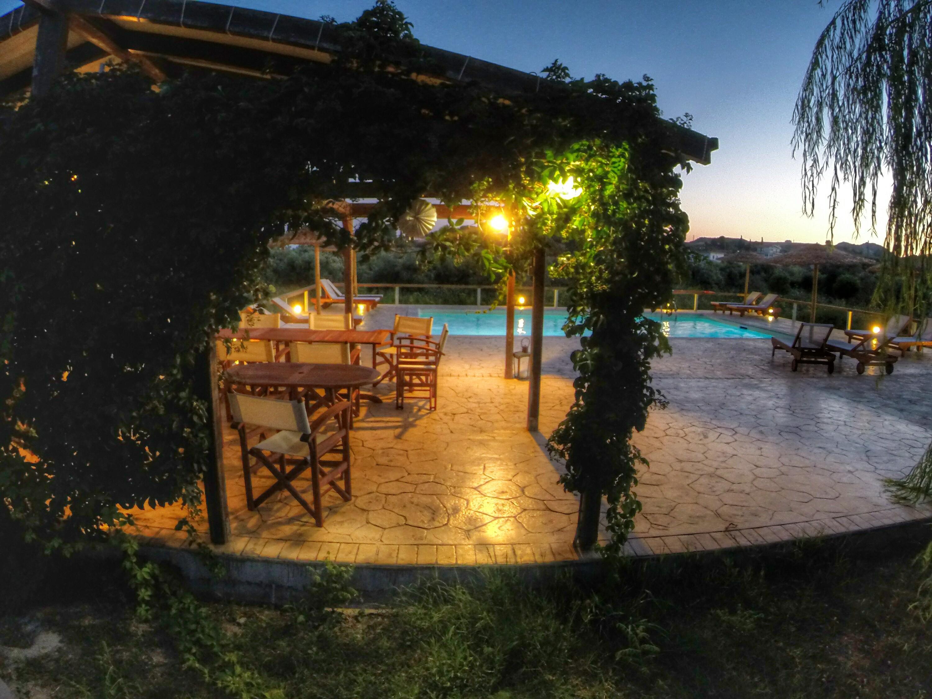 Aggelina S Apartments Xi Beach المظهر الخارجي الصورة