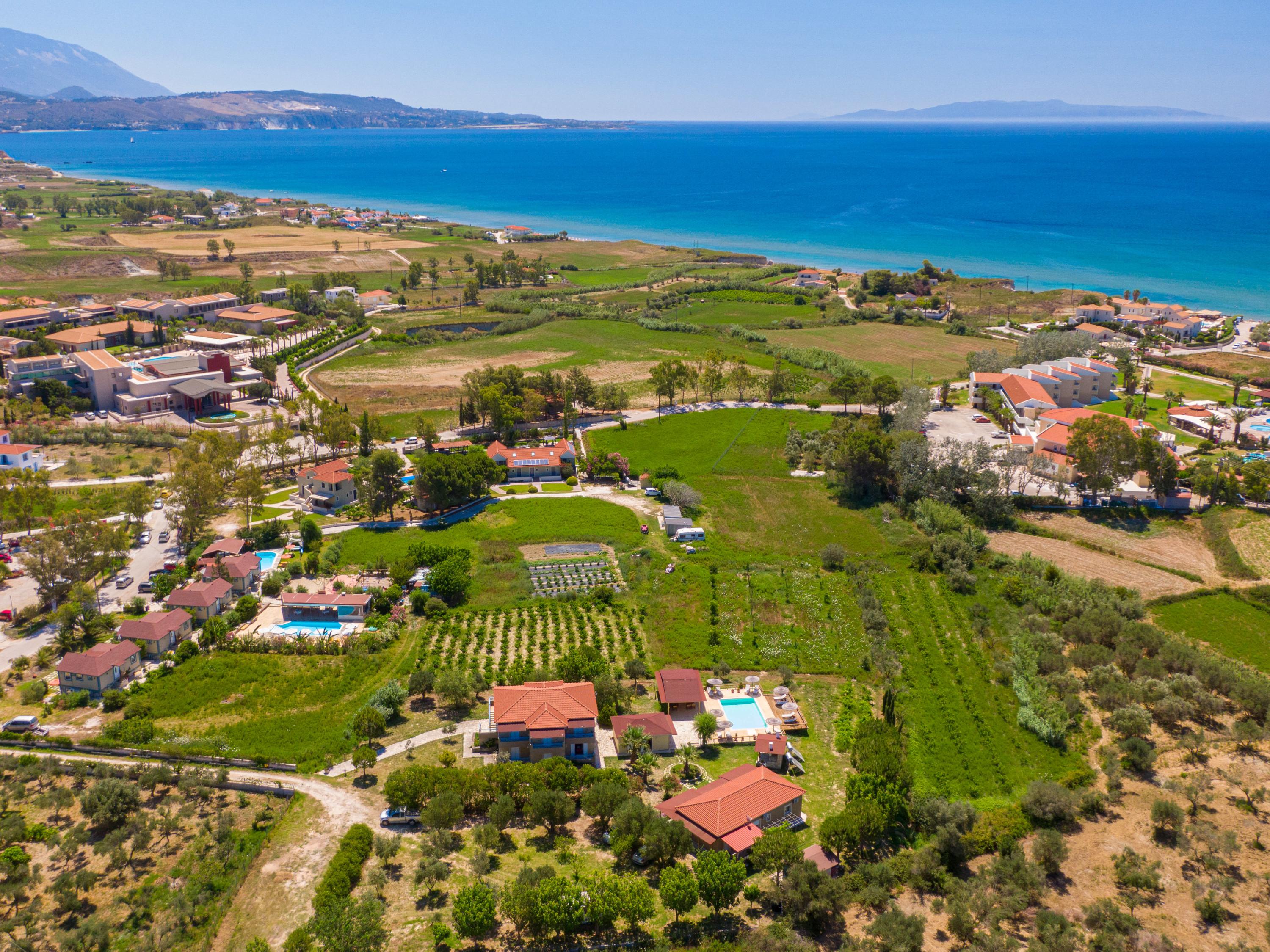 Aggelina S Apartments Xi Beach المظهر الخارجي الصورة